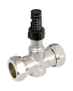 ABPS402022 INTA AUTO BYPASS VALVE STRAIGHT 22MM
