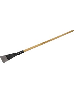ROU64396 ROUGHNECK BIG MUTT PRO SCRAPER 9" X 7" BLADE TUBULAR WOODEN HANDLE
