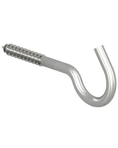 10SH8012 FORGEPACK ZINC PLATED SCREW HOOK 80 x 12g  [PK-10]