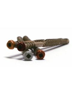 *CLEARANCE* TREX COLOUR MATCH SCREWS GRAVEL ISLAND MIST [GREY] [BOX X 350]