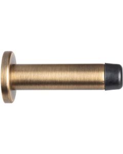 AA21AB CB WALL MOUNTED DOOR STOP 70MM ANTIQUE BRASS
