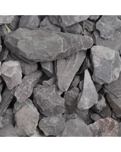 PLUM SLATE 40MM DECORATIVE CHIPPINGS 800KG BULK BAG