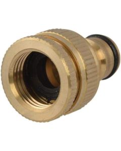 FAITHFULL BRASS DUAL TAP CONNECTOR 1/2" & 3/4"