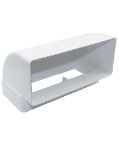 DOMUS 960 MD220 FLAT CHANNEL DUCT VERTICAL 90DEG BEND 220MM X 90MM