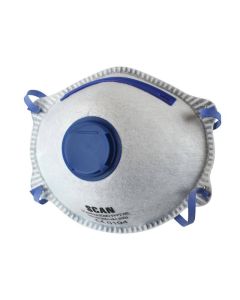 SCAN SCAPPEP2MV MOULDED VALVED DISPOSABLE MASK FFP2  [PK-3]