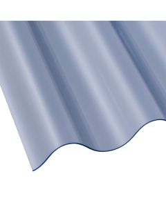 (C) VISTALUX 19004 HEAVY DUTY 1.1MM PVC CORRUGATED SHEET STD 3" X 6FT