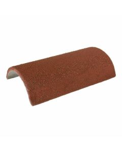 (C) REDLAND 8101 HALF ROUND RIDGE 450MM TERRACOTTA
