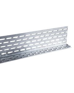 (C) MILLBOARD GP300L ENVELLO CLADDING PERFORATED CLOSURE ALUMINIUM 25MM X 50MM X 3000MM