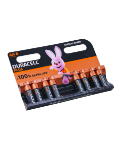 XMS25DURAA8 Duracell AA Plus Power 8 Pack