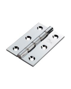 HDSSW5SC/BP CARLISLE BRASS DOUBLE S/S WASHERED HINGE 102 X 67 X 4MM SC [PK-2]