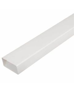 DD010 DOMUS S100 FLAT CHANNEL DUCT 110MM X 54MM X 1M