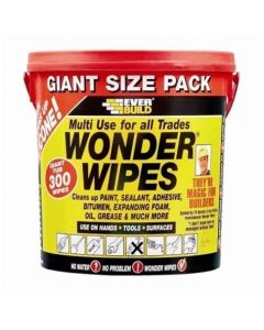 (C) EVERBLD MULTI-USE WONDER WIPES GIANT TUB [300 WIPES]