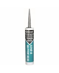 *CLEARANCE* 2940388/C05 TRADE MATE SILICONE LEAD/GUTTER SEALANT L/GREY 310ML