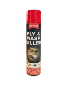 RKLFSF127 RENTOKILL FLY & WASP KILLER AEROSOL 300ML