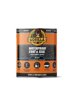 114563 GORILLA WATERPROOF COAT & SEAL BLACK 473ML  - SUPPLIER RETURN