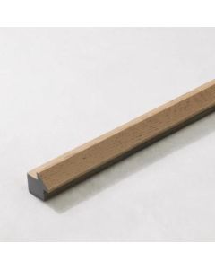 MILLBOARD MCFH38G ENVELLO CLADDING SHADOW LINE + (FIRE RATING D) INTERNAL CORNER, GOLDEN OAK, 38MM X 38MM X 3050MM
