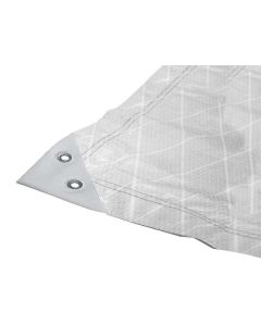 FAITHFULL TARPAULIN TOUGH - TARP WHITE 6M X 4M