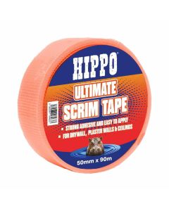 H18463 HIPPO ULTIMATE SCRIM TAPE ORANGE 50MM X 90M
