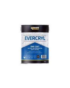SIKA EVERCRYL ONECOAT INSTANT WATERPROOFING ROOF COATING BLACK 2.5KG