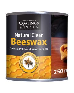 CRBE.25 BARRETTINE  NATURAL CLEAR BEESWAX  250ML