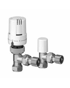 EMTRV15 EPH ANGLED TRV & LOCKSHIELD TWIN PACK