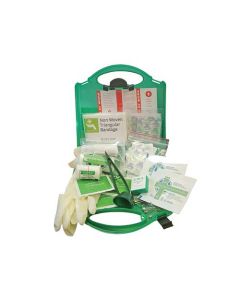 SCAN HOUSEHOLD & BURNS FIRST AID KIT C/CASE