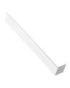 (C) 648/300/BW KESTREL 300MM X 40MM SLIMLINE EXTERNAL CORNER JOINT - B/WHITE