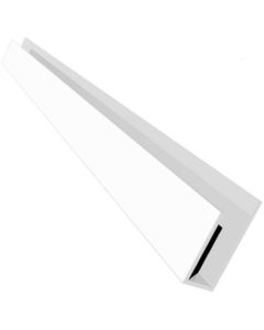 661/075/BW KESTREL FIXING CHANNEL 9MM X 5M - B/WHITE