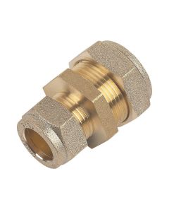 EMBRASS REDUCING COUPLING HEAVY PATTERN 22MM X 15MM