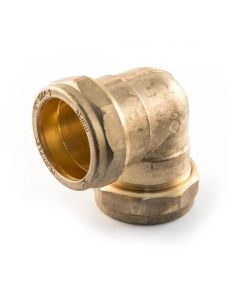 EMBRASS ELBOW HEAVY PATTERN 22MM