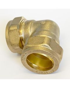 EMBRASS ELBOW HEAVY PATTERN 28MM