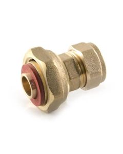 EMBRASS BENT TAP CONNECTOR HEAVY PATTERN 15MM X 1/2"