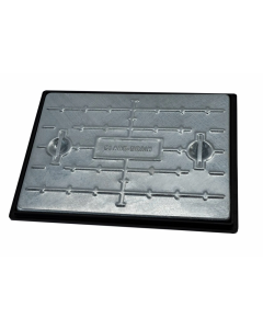 Clark Drain 25 Tonne Solid Top Manhole Cover PC6EG 600mm x 450mm