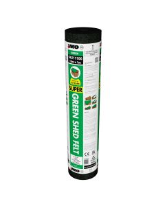 SUPER SHED ROOFING FELT GREEN (8M X 1M)