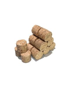(C) ECOBLOCS RECYCLED WOOD BRIQUETTES - 10KG