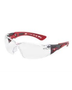 *CLEARANCE* BOLRUSHPPSI BOLLE RUSH+ PLATINUM SAFTEY GLASSES CLEAR