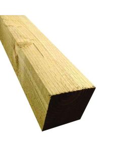 100 X 100 X 1.8M GREEN PRESSURE TREATED FENCE POST (6 Ft)