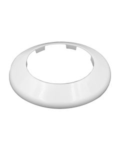 (C) ONE PIECE PIPE COLLAR 22MM WHITE