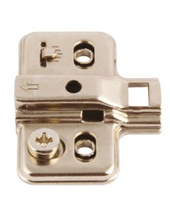 (C) HAFELE 31170620 SMUSO 2 PART MOUNT PLATE FOR SOFT CLOSING HINGE 0MM