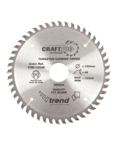 CSB/18440A TREND WOOD CIRCULAR SAW BLADE 184MM DIA X 30MM BORE X 40T