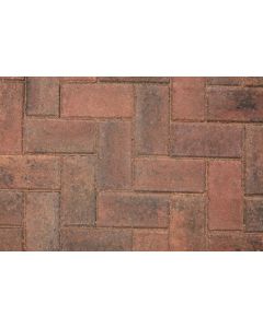 STANDARD BLOCK PAVER 200 X 100 X 50MM BRINDLE