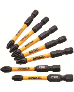 DEWALT 5+2 PZ2 SCREWDRIVER BIT PACK