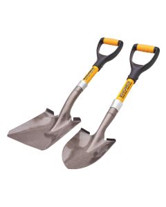 *CLEARANCE* ROUGHNECK BULK & ROUND MICRO SHOVEL TWIN PACK *O*