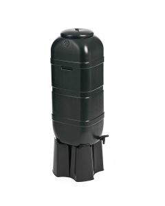 100L SLIMLINE WATER BUTT SET (inc 4 part stand & filler) GN339-WGN-ST (588426)