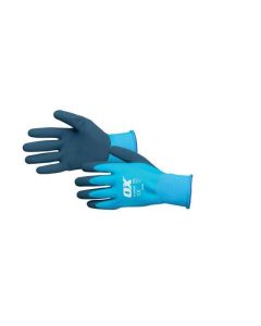 OX-S483810 WATERPROOF LATEX GLOVES XL