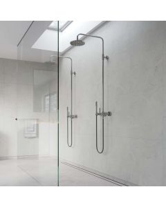 FIBO T2273-M6060 WALL PANEL  600 X 2400MM WHITE MARBLE TILE EFFECT