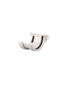BRETT MARTIN BR044A ROUND GUTTER UNION BRACKET WHITE