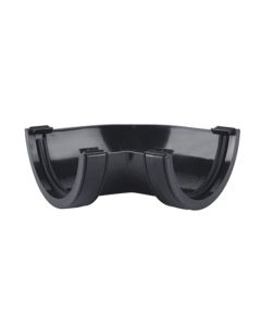 *CLEARANCE* BRETT MARTIN BR048/120B 120 DEGREE ROUND GUTTER ANGLE BLACK