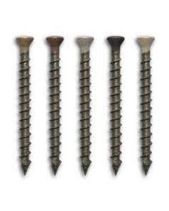 MILLBOARD FC40P100A ENVELLO CLADDING 40MM COLOURED HEAD FIXING, ANTIQUE OAK (BOX x 100)