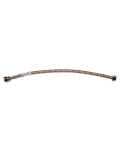 (C) FLEXIBLE TAP CONNECTOR STANDARD BORE 15MM X 1/2" X 300MM (WRAS APPROVED)